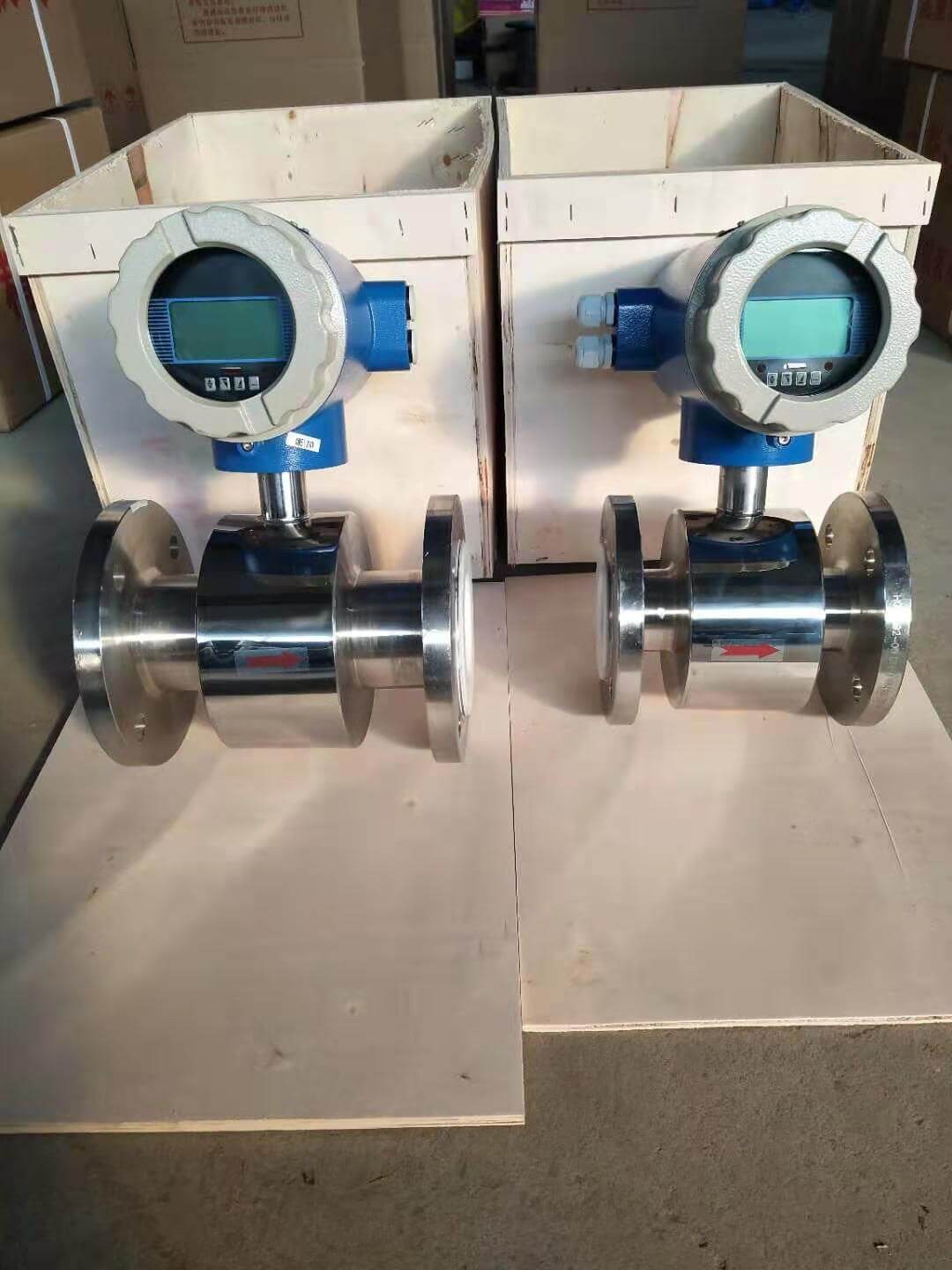 Integrated wastewater flow meter Integrated wastewater flow meter